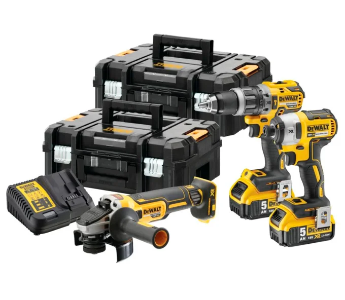 Набор аккумуляторных инструментов DEWALT DCK384P2T 18В 5Ач-1
