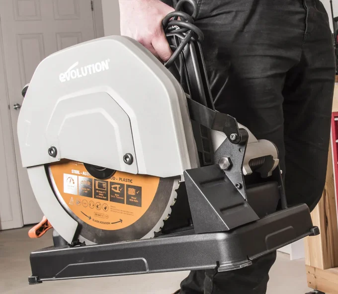 Fierăstrău abraziv pentru tăiat metal EVOLUTION R355CPS 1600w 355mm-2