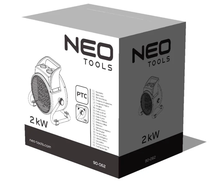 Aeroterma NEO TOOLS 90-062 2kw  3283l/min-3