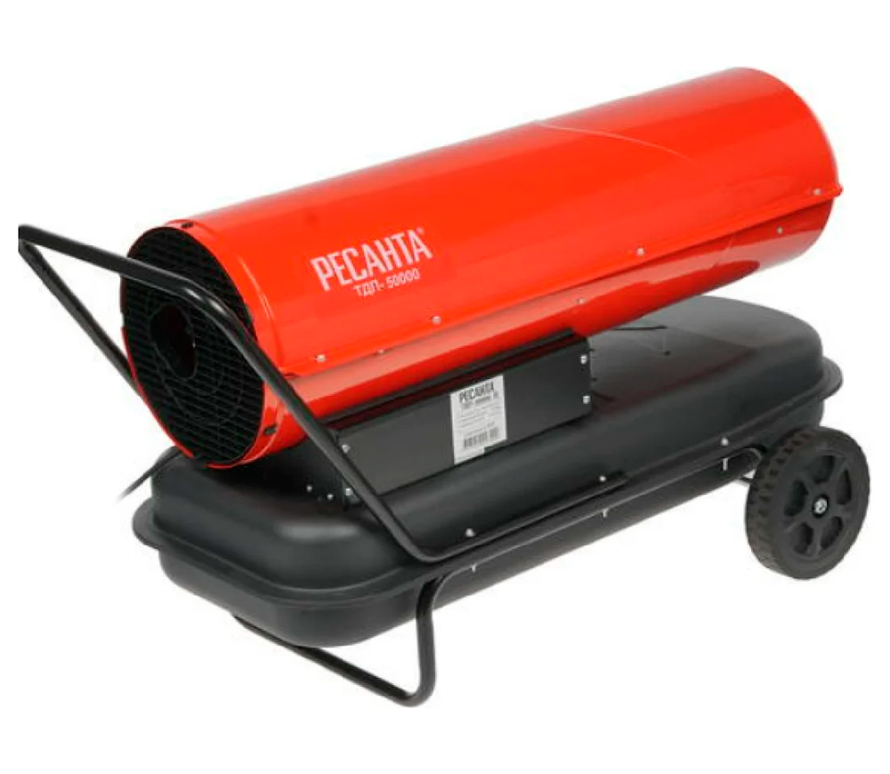 Aeroterma cu motorină RESANTA ТДП-50000 50kw motorină/kerosen 18333l/min photo 4