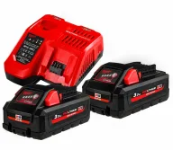 Набор зарядное устройство + аккумулятор MILWAUKEE M18NRG-302 90вт 12-18В 3A-1