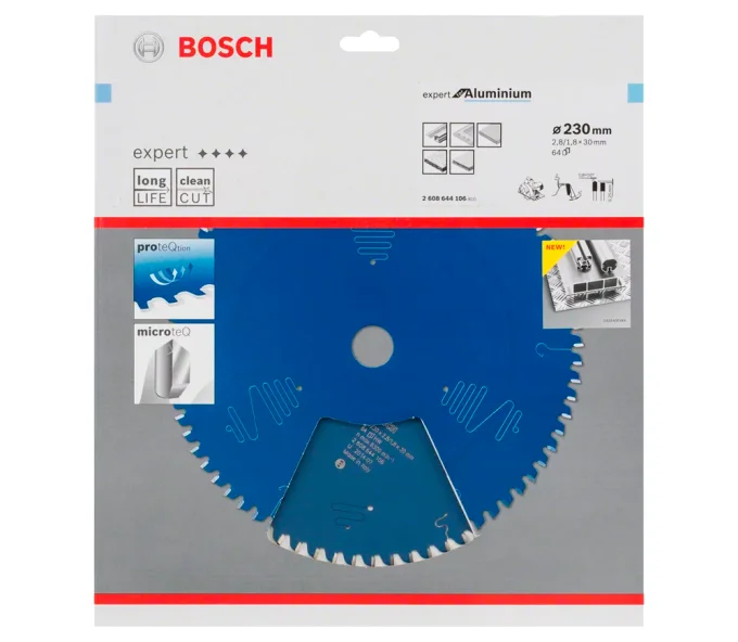 Disc pentru fierastrau electric BOSCH Expert for Aluminium 2608644106 230mm 2.8mm-2