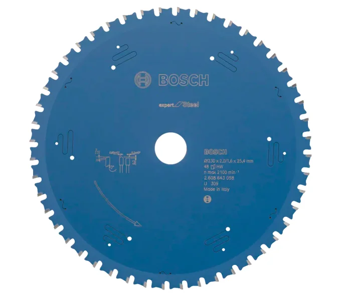 Disc pentru fierastrau electric BOSCH Expert for Steel 2608643058 230mm 2mm-1