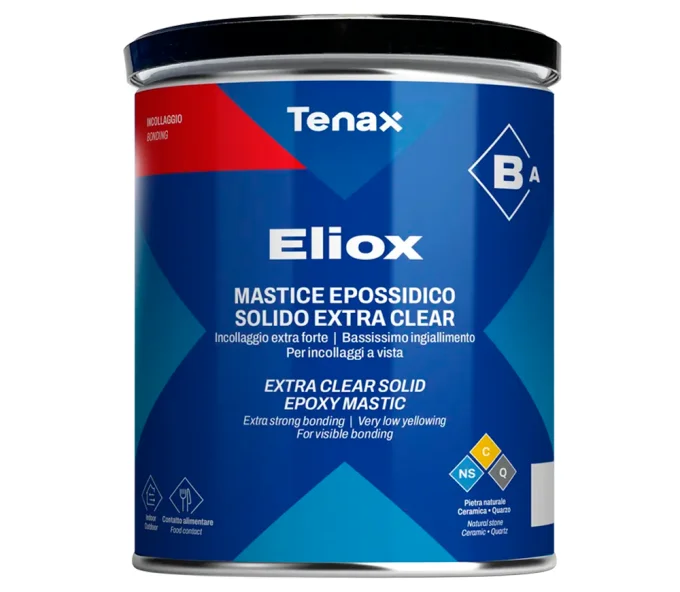 Adeziv epoxid mastic transparent Tenax ELIOX B 0.75L-1