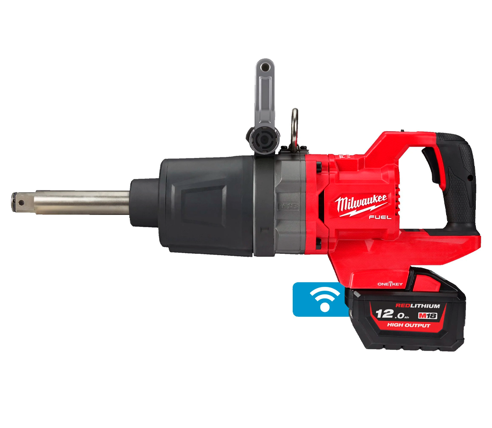 Mașină de înșurubat cu impact cu acumulator (fără bat) 18V 12Ah MILWAUKEE M18 ONEFHIWF1D-121C 2711Nm photo 0