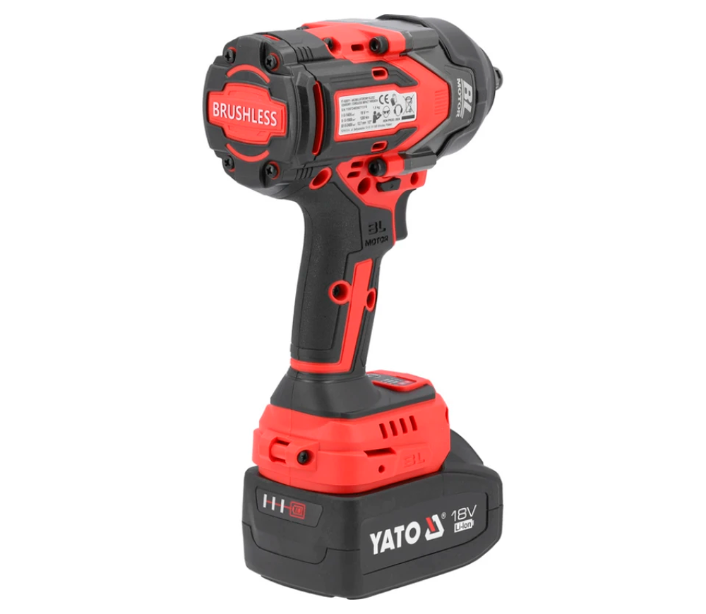 Mașină de înșurubat cu impact cu acumulator 18V 4Ah YATO YT828071  1200Nm photo 0
