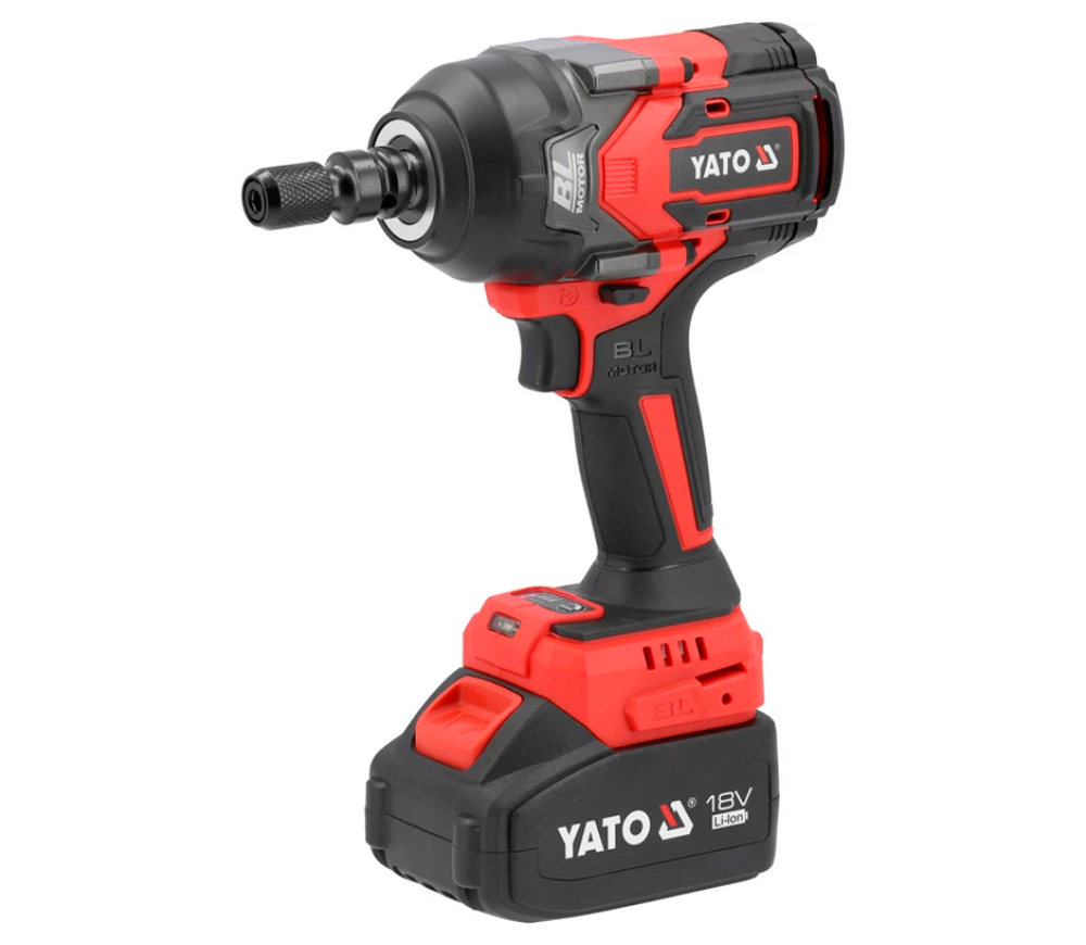 Mașină de înșurubat cu impact cu acumulator 18V 4Ah YATO YT828071  1200Nm photo 1