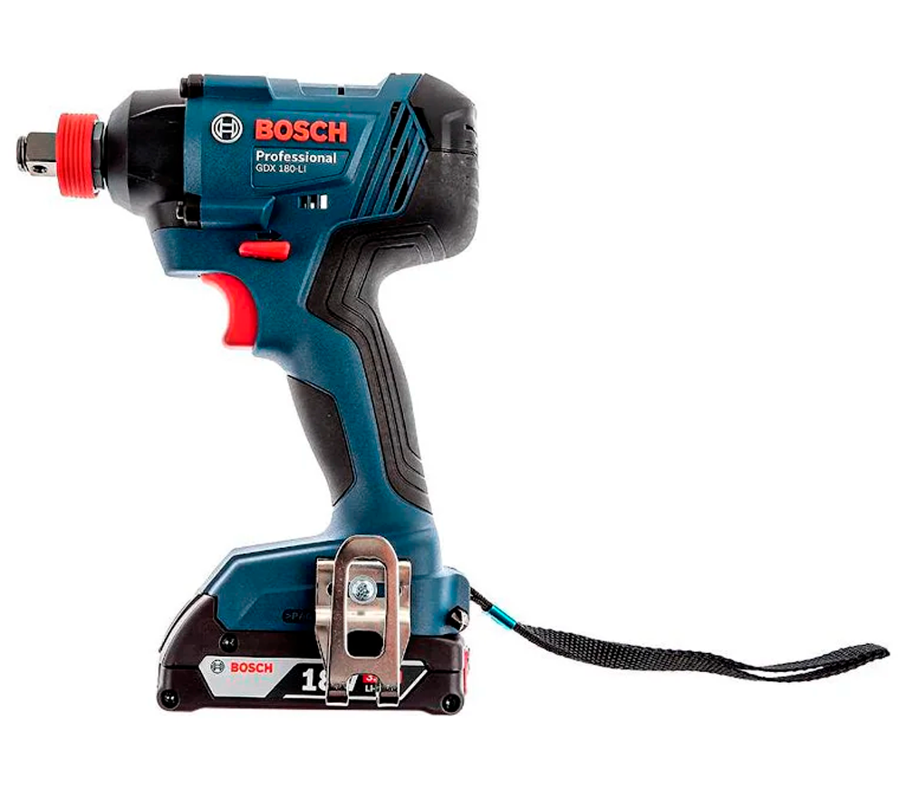 Mașină de înșurubat cu impact cu acumulator BOSCH GDX 180-LI 180Nm photo 3