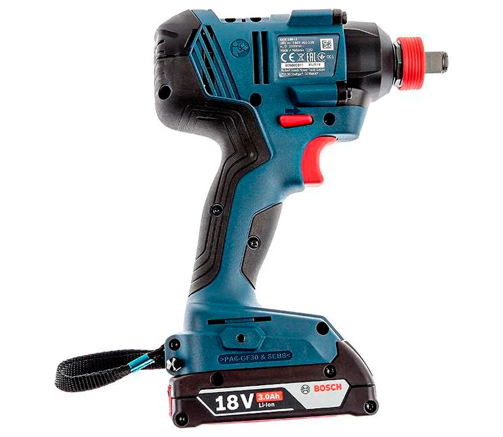 Mașină de înșurubat cu impact cu acumulator BOSCH GDX 180-LI 180Nm photo 4