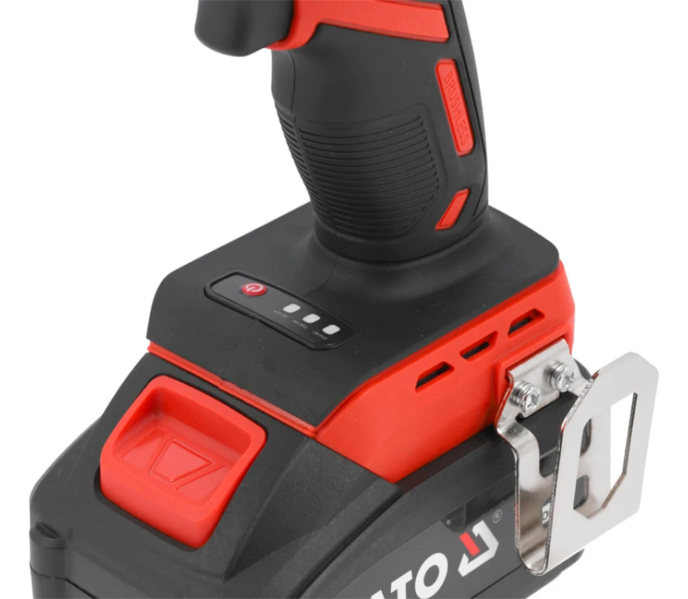 Mașină de înșurubat cu impact cu acumulator 18V 4Ah YATO YT828075  2000Nm photo 4