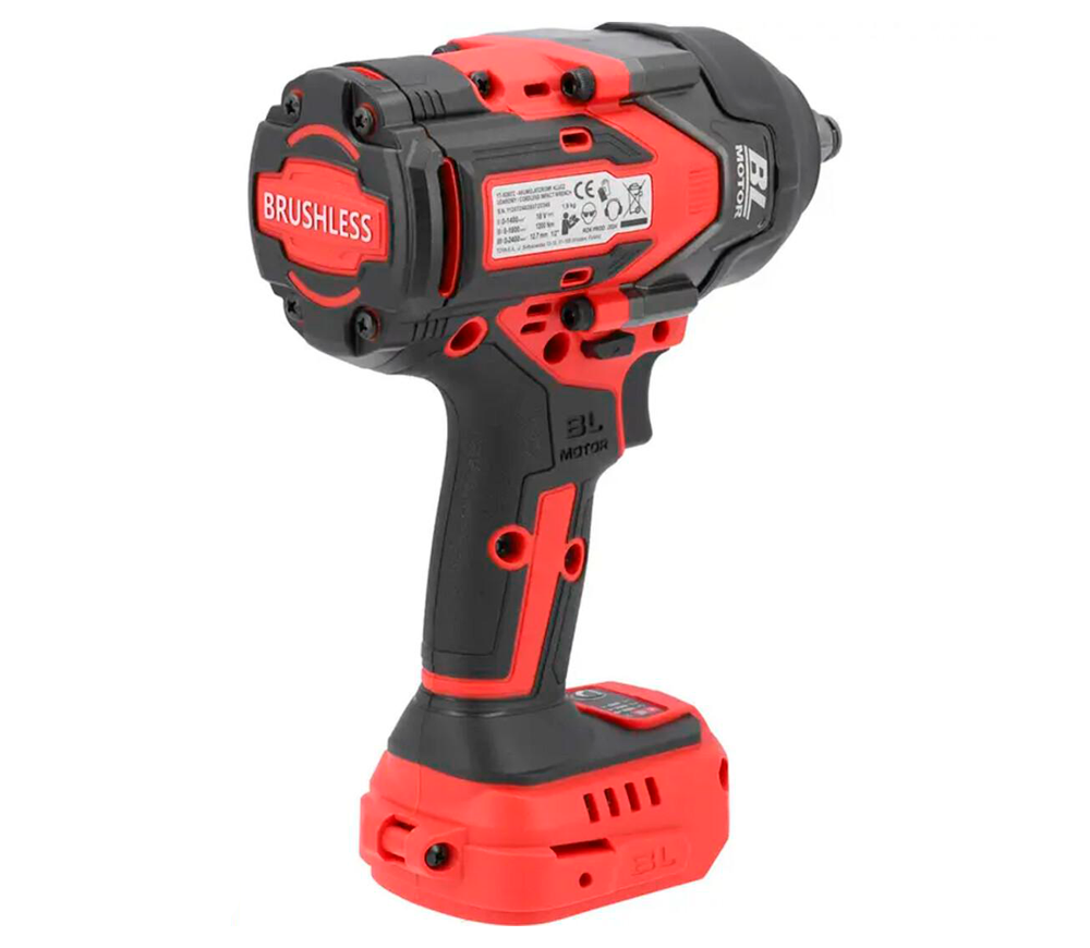 Mașină de înșurubat cu impact cu acumulator (fără bat) 18V YATO YT828072  1200Nm photo 1