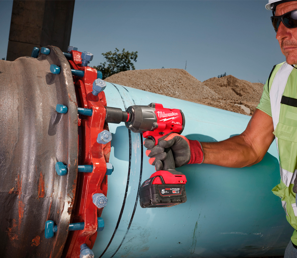 Mașină de înșurubat cu impact cu acumulator 18V (fără bat) MILWAUKEE M18 FHIW2F12-0X 2034Nm photo 5