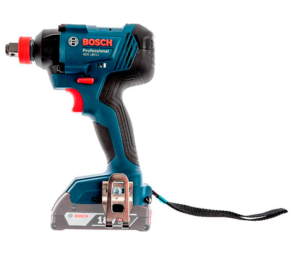 Mașină de nșurubat cu impact cu acumulator (fără bat) BOSCH GDX 180-LI 180Nm photo 1