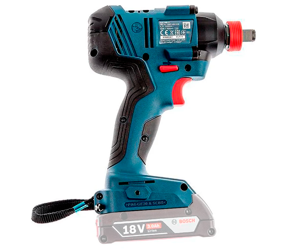 Mașină de nșurubat cu impact cu acumulator (fără bat) BOSCH GDX 180-LI 180Nm photo 2