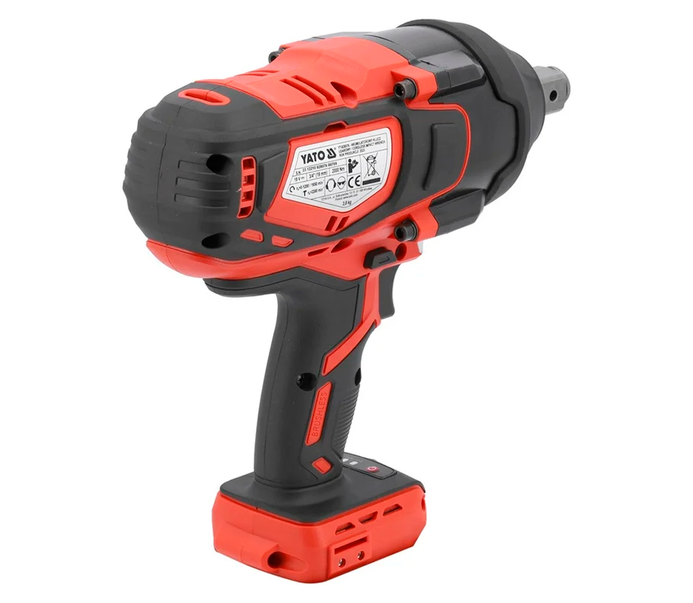 Mașină de înșurubat cu impact cu acumulator (fără bat) 18V YATO YT828076  2200Nm photo 1