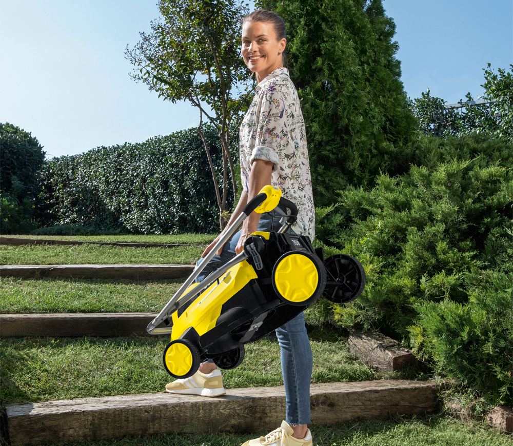 Mașină de tuns gazonul cu acumulator (fără bat) KARCHER LMO 18-36 Battery 360mm 18V photo 5