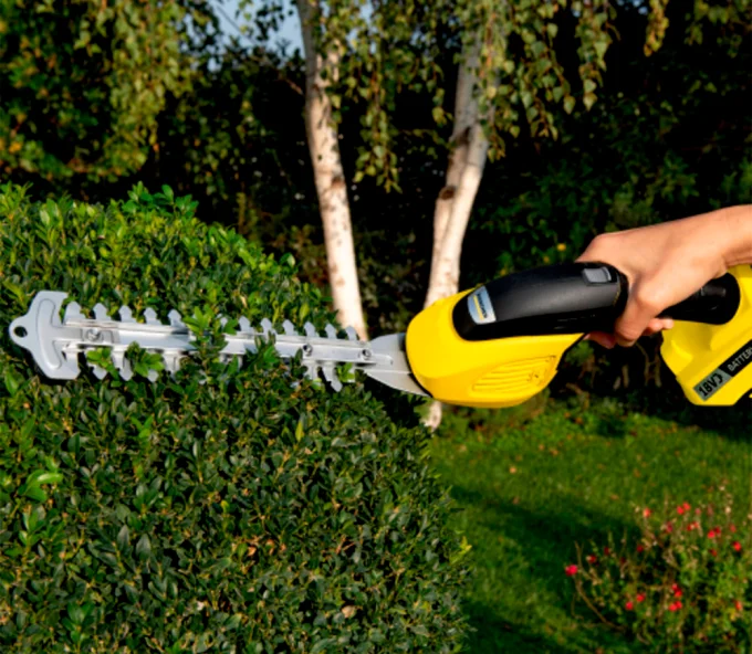 Кусторез аккумуляторный KARCHER GSH 18-20 Battery 200мм 18В 2.5Ач-6