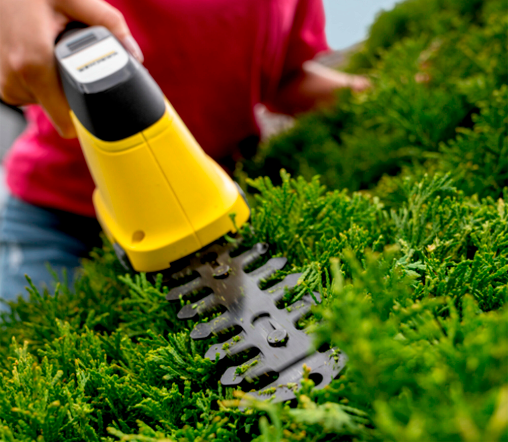 Trimmer gard viu cu acumulator (fără bat) KARCHER GSH 4-4 Plus Battery 110mm 4V photo 1