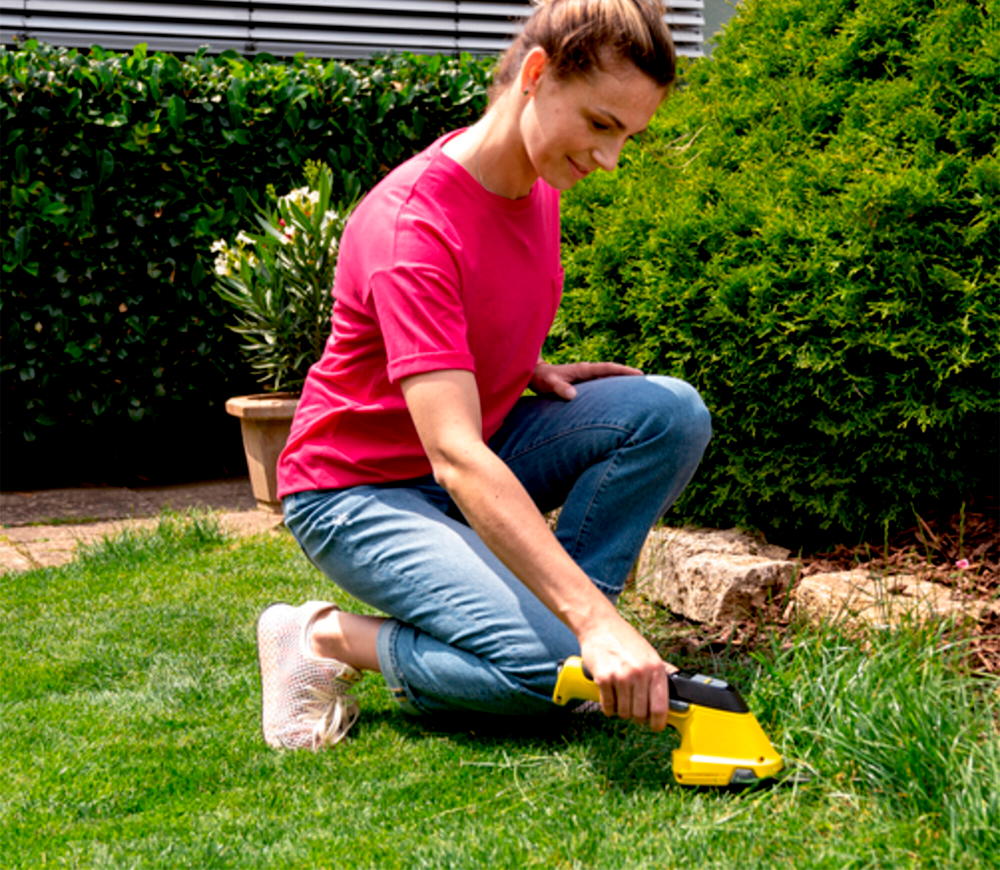 Trimmer gard viu cu acumulator (fără bat) KARCHER GSH 4-4 Plus Battery 110mm 4V photo 2
