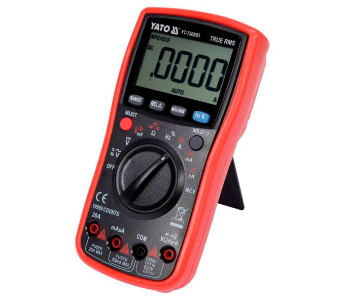 Цифровой мультиметр YATO YT730893 0/1000В 0/20A-2