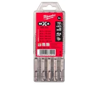 Set de burghie pe beton MILWAUKEE SDS Plus Perfect Match MX4 5-18mm x 160-250mm-2