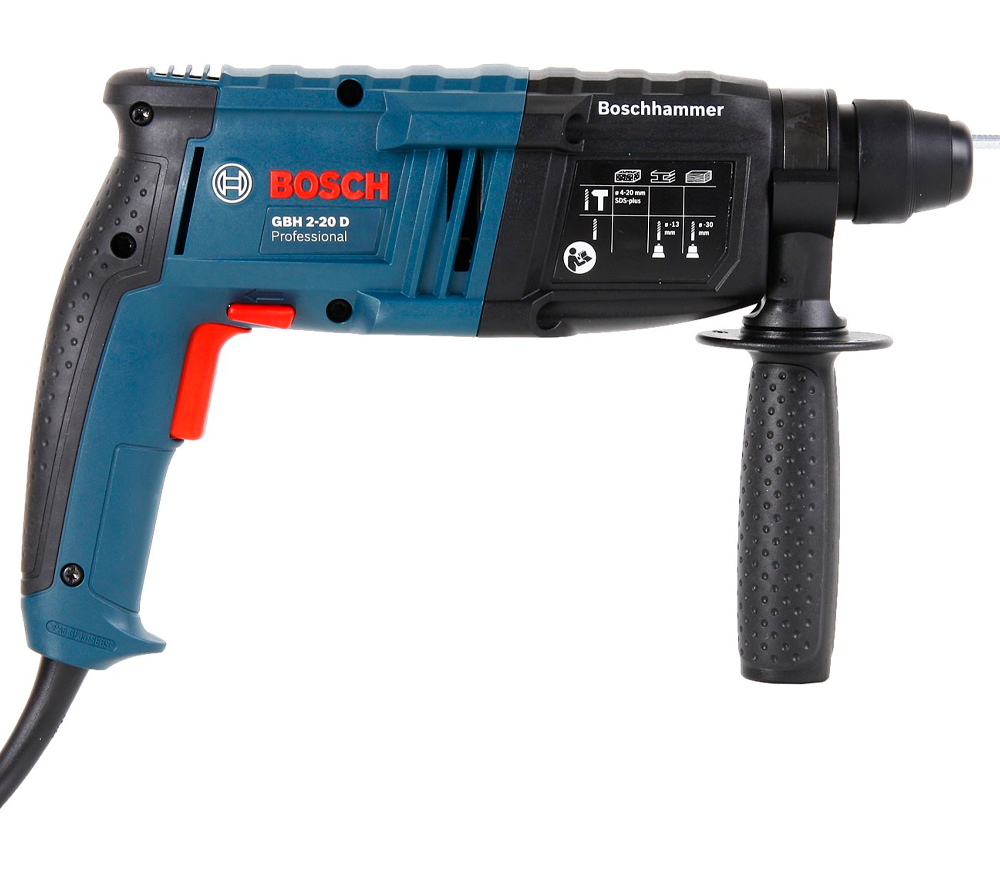Ciocan rotopercutor BOSCH GBH-2-20 D 650w SDS-Plus photo 3