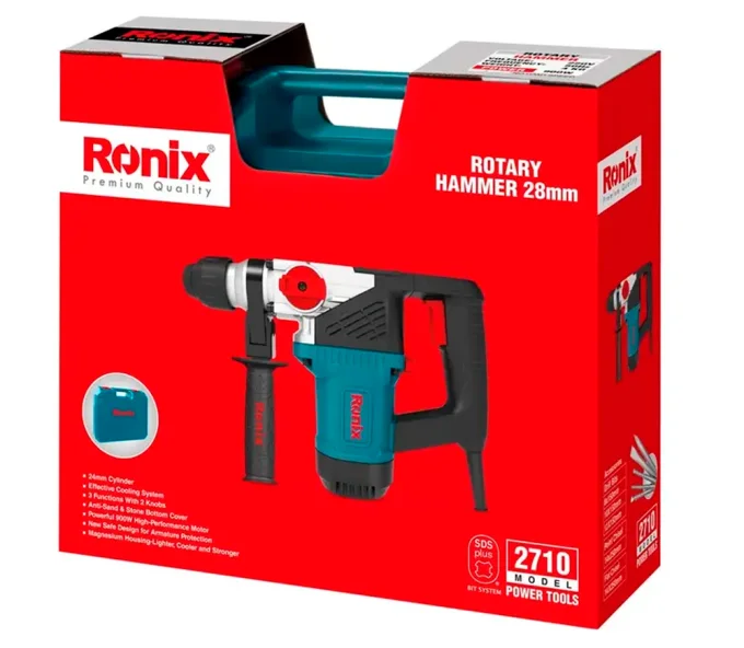 Ciocan rotopercutor RONIX 2710 900w SDS-Plus-9
