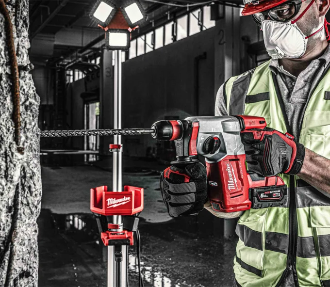 Перфоратор аккумуляторный (без АКБ) MILWAUKEE M18 ONE FH-0X 2.5Дж 18В-5