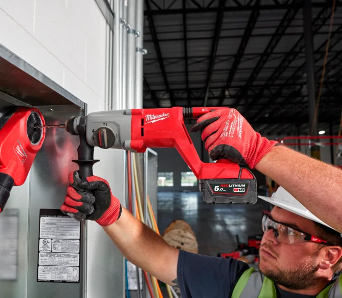Ciocan rotopercutor cu acumulator (fără bat) MILWAUKEE M18 BLHACD26-0X 2.6J 18V-4