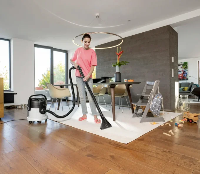Пылесос моющий KARCHER SE 4 Plus 1000вт 210мбар 4/4л-3