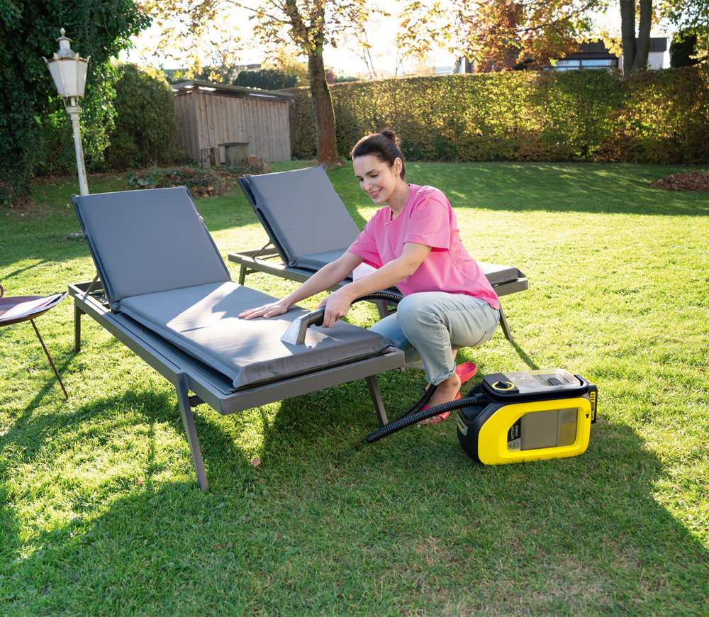 Пылесос моющий аккум. 18V 2.5Ah 184W 4.6L KARCHER SE 3-18 Compact Home Battery photo 4