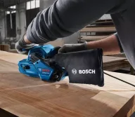 Шлифмашина ленточная BOSCH GBS 750 850вт 75 мм-5
