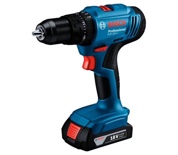 Mașină de înșurubat cu percuție cu acum. BOSCH GSB 183-LI 18V 2Ah-2