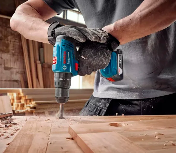 Mașină de înșurubat cu percuție cu acum. BOSCH GSB 183-LI 18V 2Ah-3