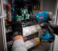 Mașină de înșurubat cu percuție cu acum. BOSCH GSB 183-LI 18V 2Ah-7