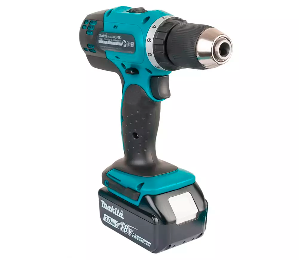 Шуруповёрт аккумуляторный MAKITA DDF453RFE 18В 3Ач photo 0