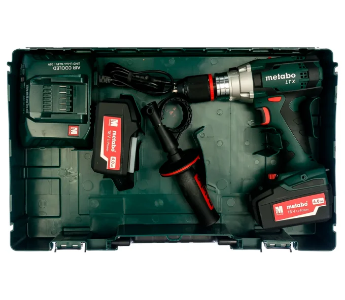 Дрель ударная аккумуляторная METABO SB 18 LTX Impuls 18В 4Ач-8