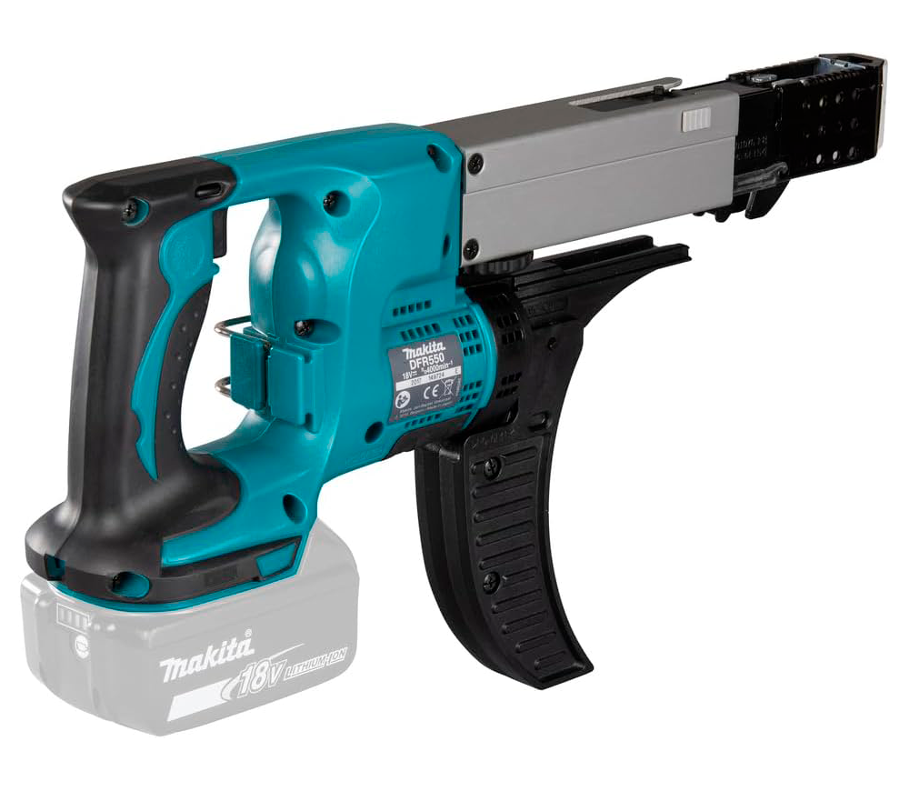 Mașină de înșurubat pentru regips cu acumulator (fără bat) MAKITA DFR550Z 18V photo 6