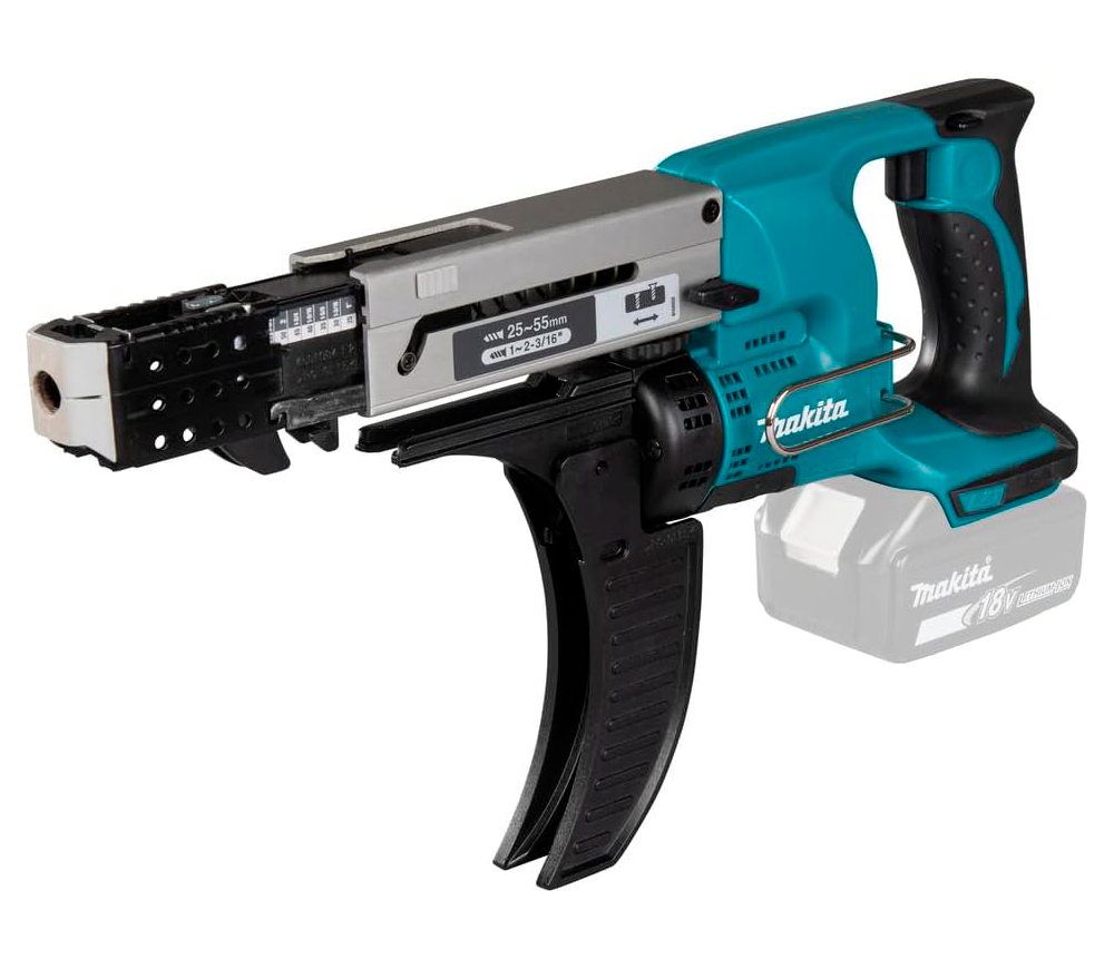 Mașină de înșurubat pentru regips cu acumulator (fără bat) MAKITA DFR550Z 18V photo