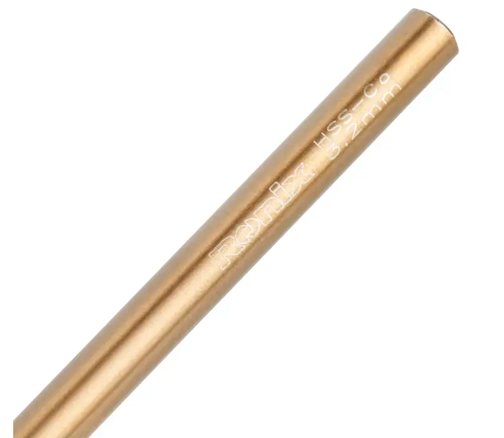 Сверло по металлу RONIX RH-5506 3.2мм HSS-CO photo 1