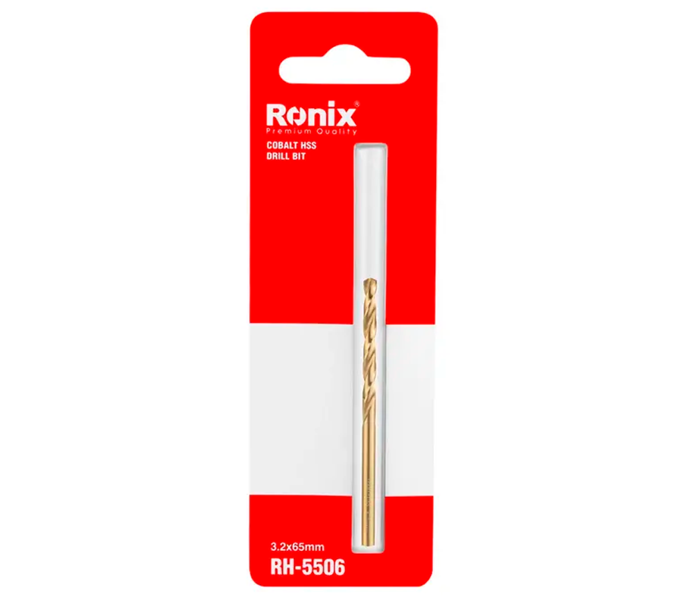 Сверло по металлу RONIX RH-5506 3.2мм HSS-CO photo 2