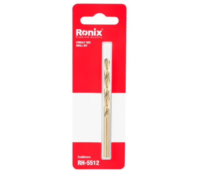 Сверло по металлу RONIX RH-5512 5.0мм HSS-CO-3
