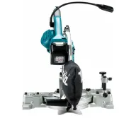 Fierăstrău  circular staționar cu acumulator (fără bat) 18V MAKITA DLS600Z  165mm-11