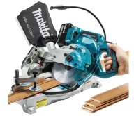 Fierăstrău  circular staționar cu acumulator (fără bat) 18V MAKITA DLS600Z  165mm-6