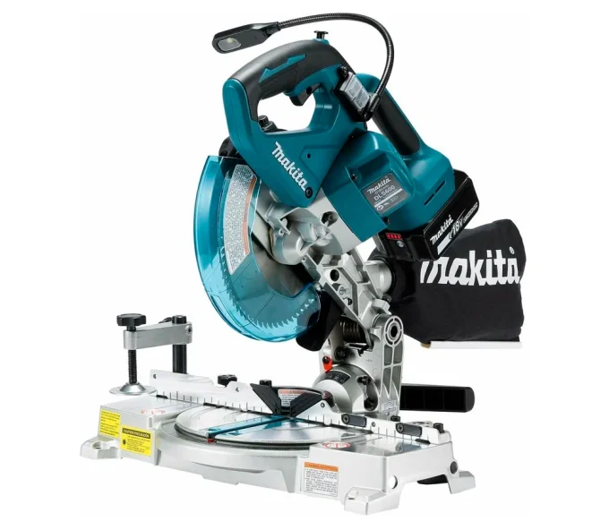 Fierăstrău  circular staționar cu acumulator (fără bat) 18V MAKITA DLS600Z  165mm-8