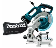 Fierăstrău  circular staționar cu acumulator (fără bat) 18V MAKITA DLS600Z  165mm-9