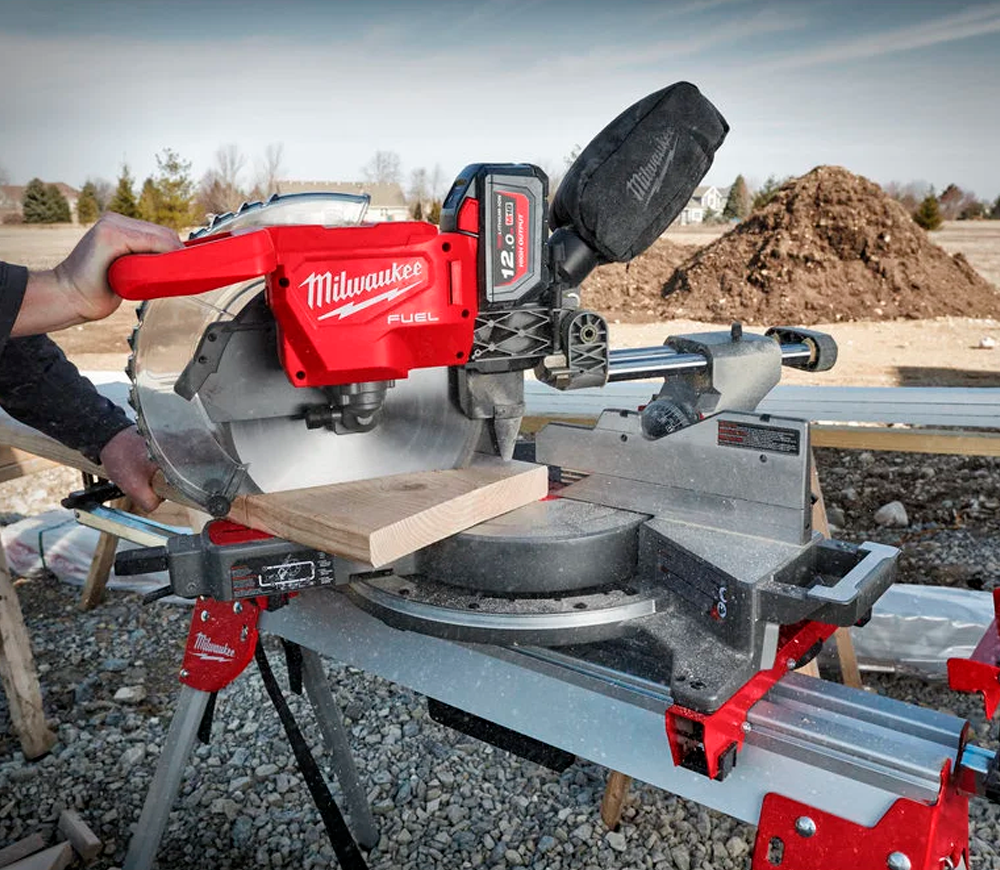 Fierăstrău  circular staționar 18V 12Ah MILWAUKEE M18FMS305-121 305mm photo 2