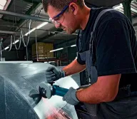 Угловая шлифмашина BOSCH GWS1000 1000вт 125мм-3