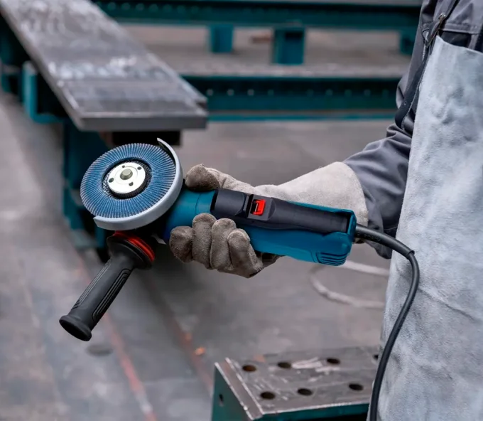 Угловая шлифмашина BOSCH GWS 12-125 P 1200вт 125мм-4