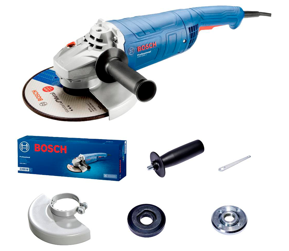Polizor unghiular BOSCH GWS 2200 J 2200w 230mm photo 0